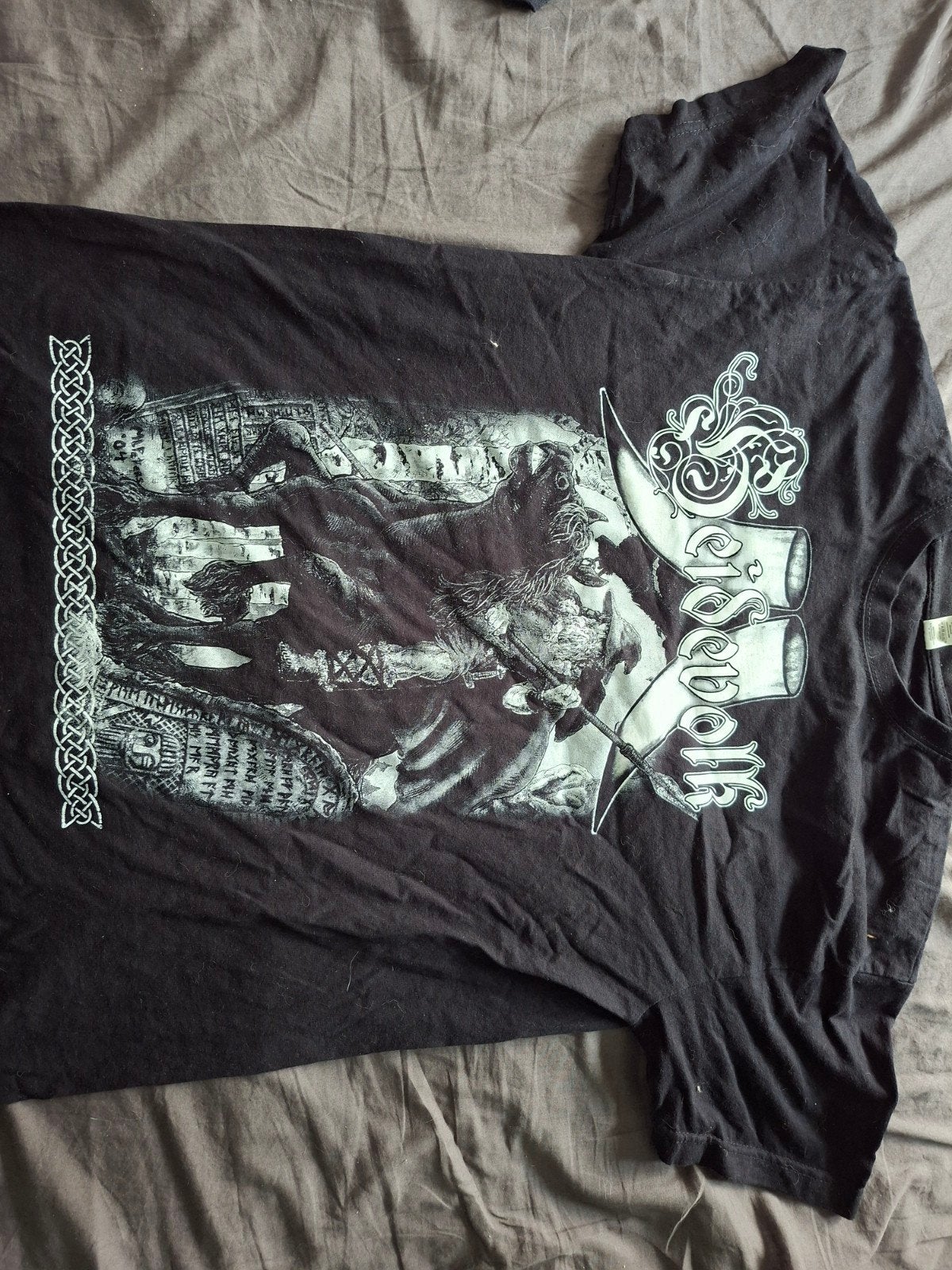2x metal shirt., Ophalen of Verzenden, Zo goed als nieuw, Maat 52/54 (L), Zwart
