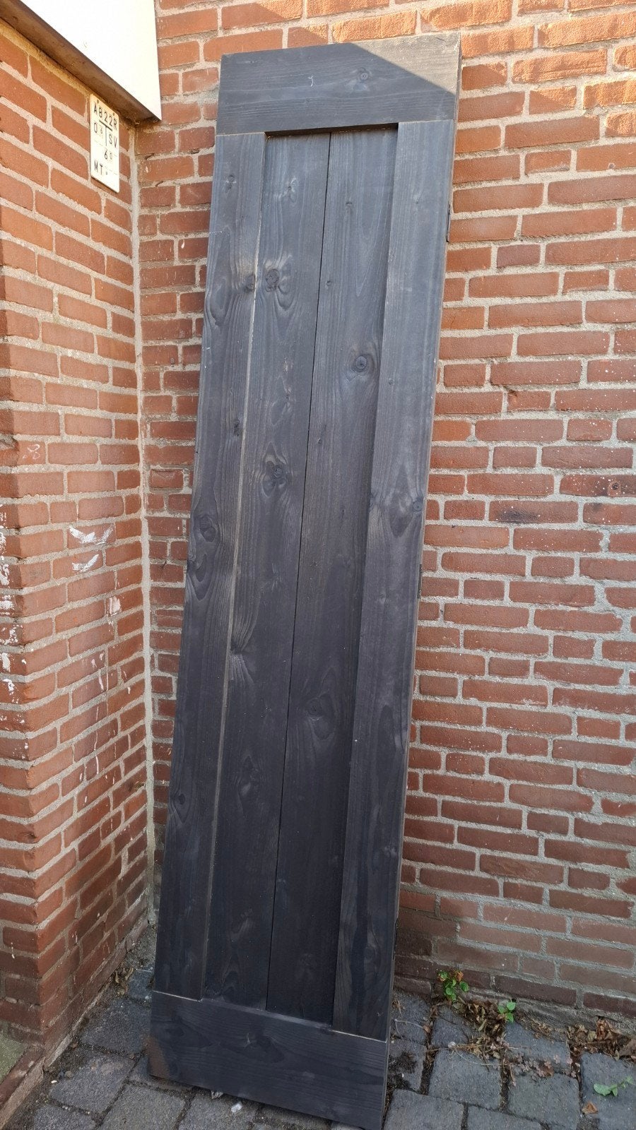 vouwdeur (barnwood /steigerhout), Ophalen, Zo goed als nieuw