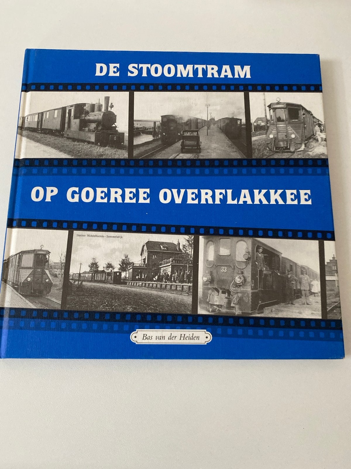 De Stoomtram op Goeree Overflakkee - Bas van der Heiden, Ophalen of Verzenden, Zo goed als nieuw, Tram, Boek of Tijdschrift
