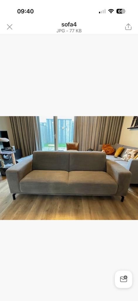 Montél bank 2,5 zits, Ophalen, Gebruikt, Tweepersoons, 75 tot 100 cm
