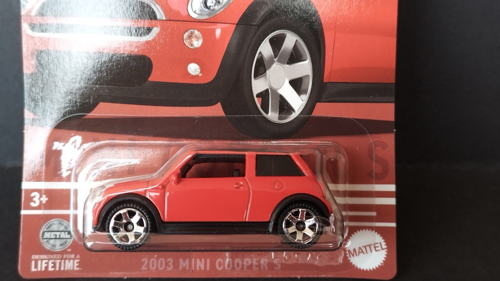 Mini Cooper r50 red 1:64 Matchbox Pol, Auto, Verzenden, ., Nieuw