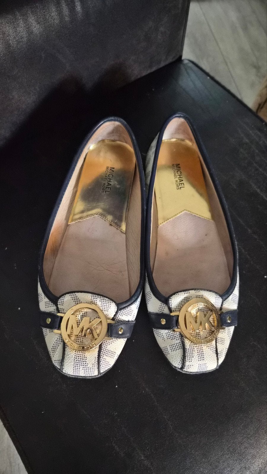 Michael Kors ballerina's maat 38, Kleding | Dames, Schoenen, Michael Kors, Wit, Gedragen, Ballerina's