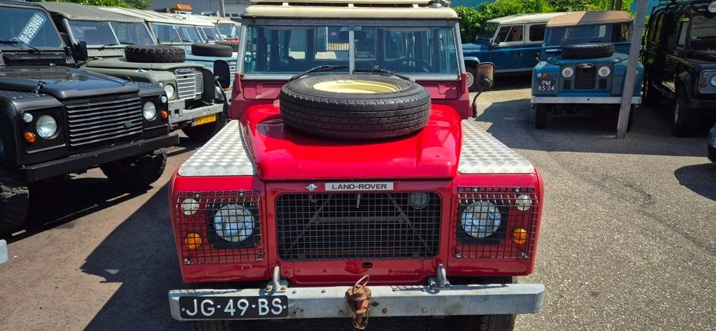 Land Rover Defender Stage One V8 106.000km NAP, 1780 kg, 136 pk, Gebruikt, 8 cilinders