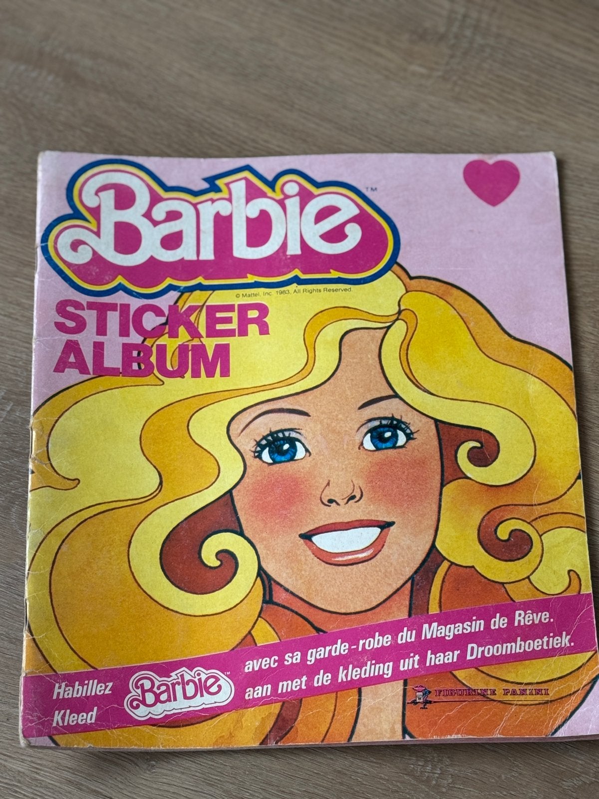 Barbie sticker album panini 1983, Ophalen of Verzenden, Zo goed als nieuw