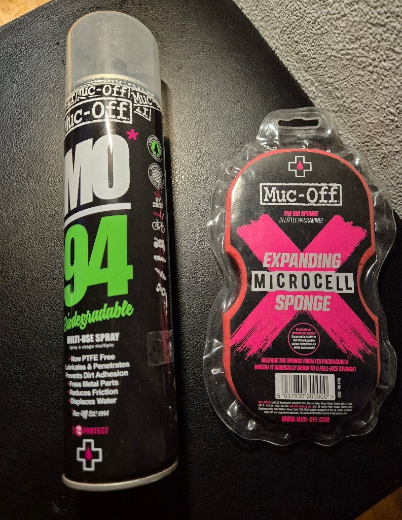 Muc Off MO94 multi purpose spray + Spons, Elektrische fiets, Onbekend, Overige materialen, Overige typen