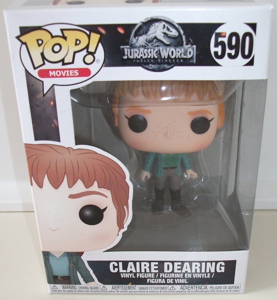 Funko Pop! 590 *** CLAIRE DEARING *** Jurassic World, Ophalen of Verzenden, Nieuw