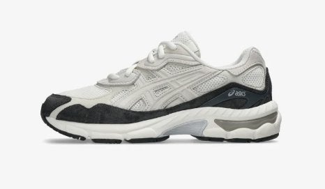 Asics GEL-NYC GS Cream/Smoke Grey - 39, Wit, Nieuw, Ophalen of Verzenden, Sneakers of Gympen