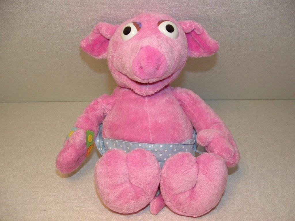 RUBO TOYS SESAME WORKSHOP SESAMSTRAAT VAN JIM, Overige karakters, Verzenden, Zo goed als nieuw, Overige typen