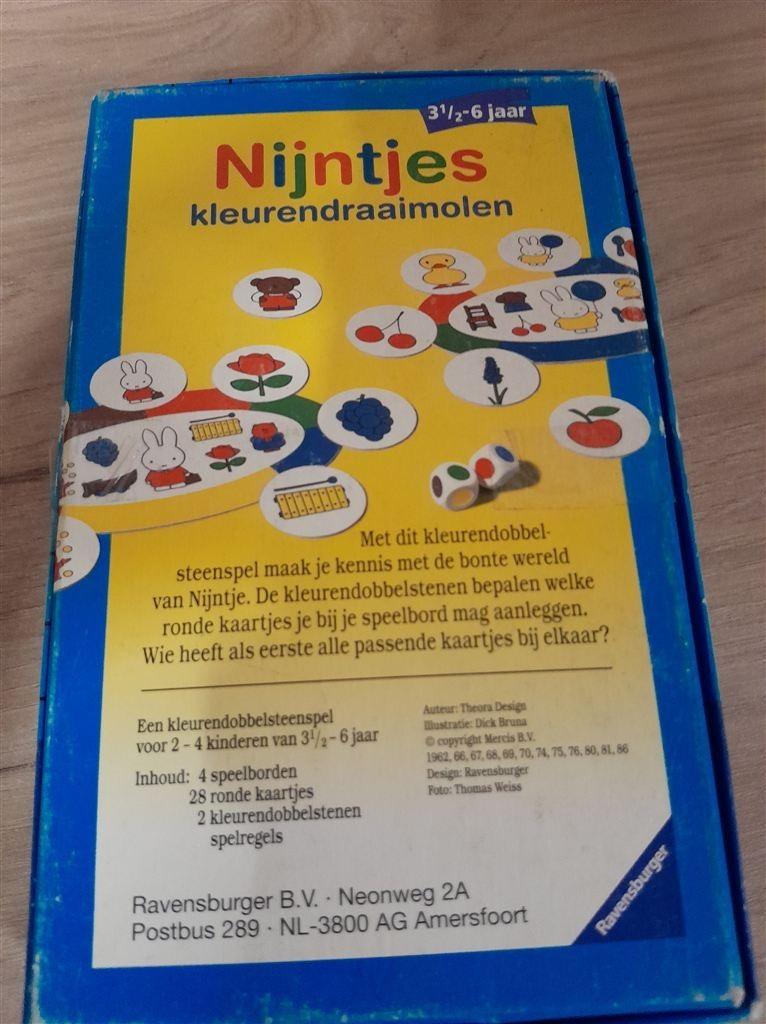 nijntjes kleurendraaimolen - s4764, Verzenden, Zo goed als nieuw
