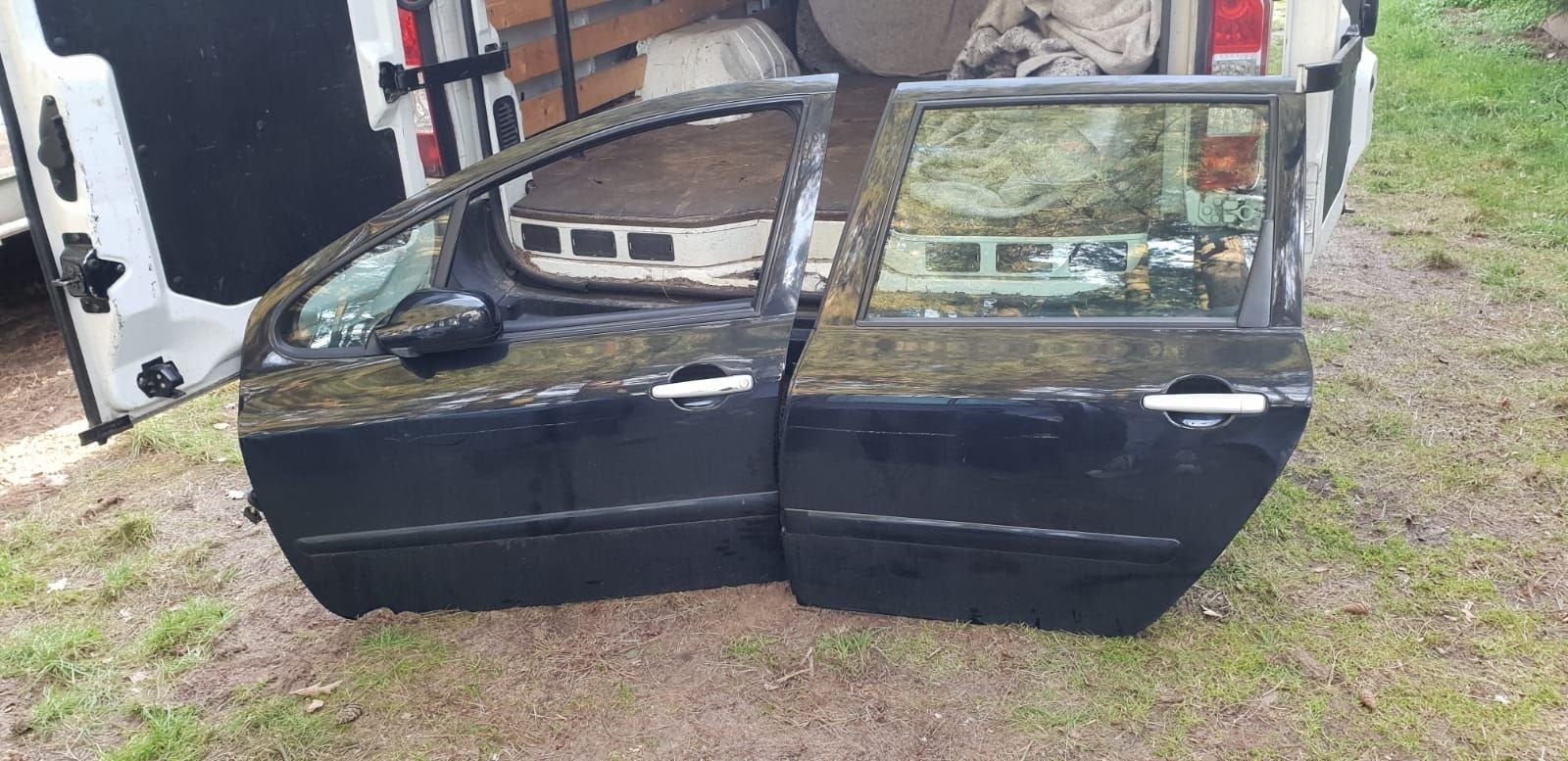 PEUGEOT 307 SW PORTIEREN LV+,LA BJ 2007, Gebruikt, -, Deur, -