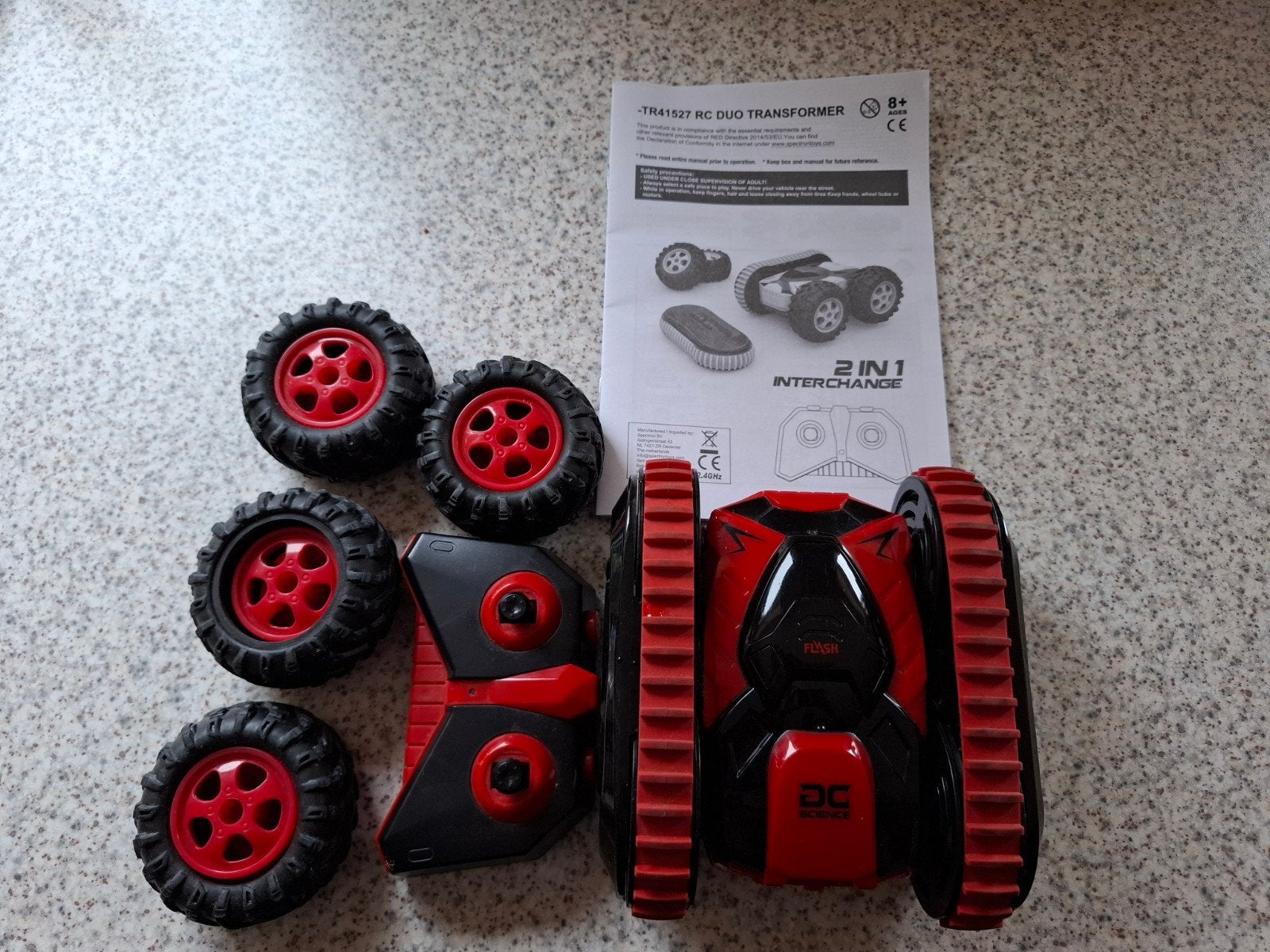RC Duo Transformer 2-in-1 Verwisselbaar Voertuig, Ophalen of Verzenden