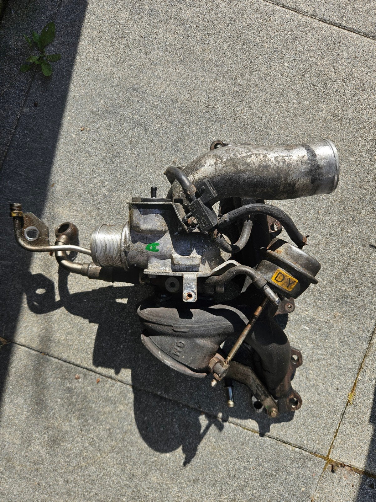 Opel Astra H Z20LEL Uitlaatspruitstuk met Turbo Origineel, Ophalen of Verzenden, Gebruikt, Opel