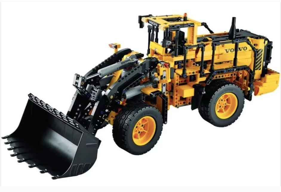 Technisch lego VOLVO L350F Wiellader - 42030, Ophalen of Verzenden, Gebruikt, Complete set, Lego