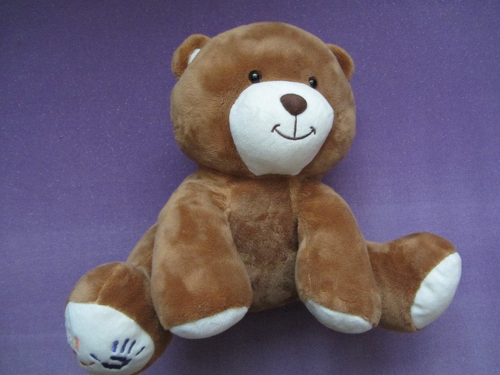 KIKA Knuffel BEER. 25 CM ZITTEND. BRUIN **Nieuw**, Beer, Nieuw, Ophalen of Verzenden, Met label