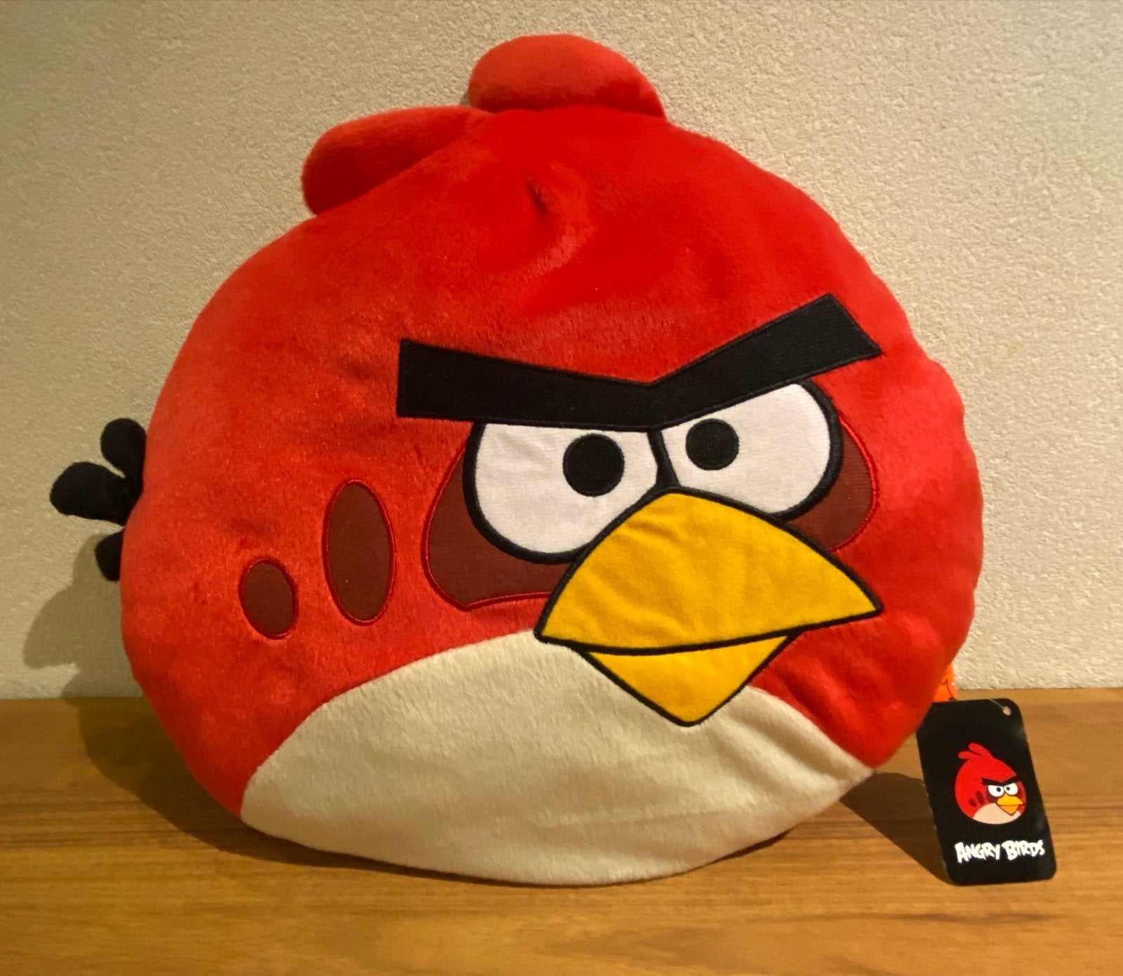 Angry Birds Red kussen / knuffel - met label, Overige merken, Overige typen, Nieuw, Ophalen of Verzenden