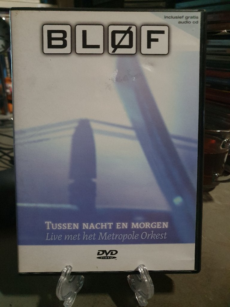 Blof tussen nacht en morgen DVD + CD, Alle leeftijden, Ophalen, Zo goed als nieuw