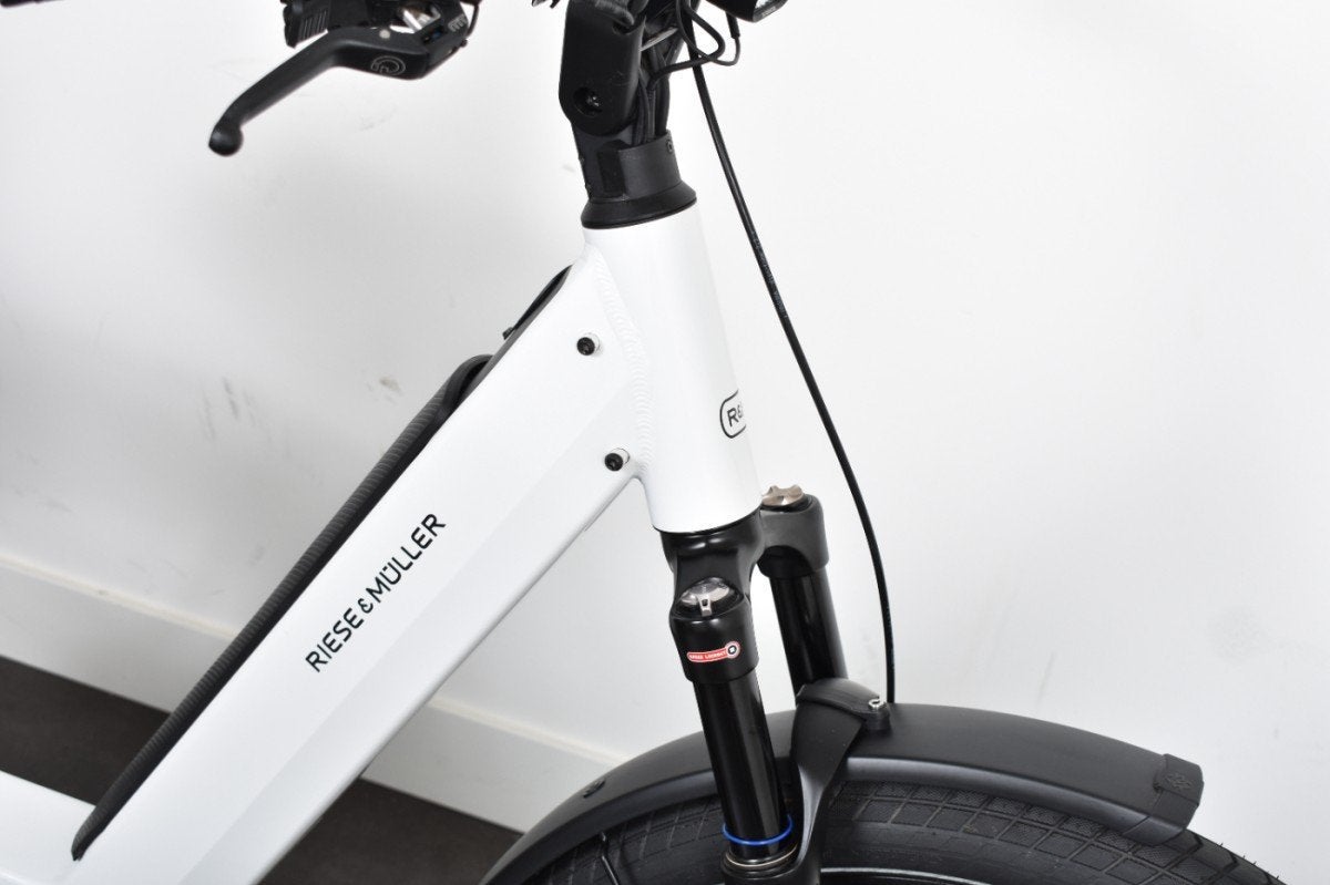 Riese & Müller Nevo 3 GT Rohloff Dames Pure White 51cm, Gebruikt, -, -, 51 tot 55 cm