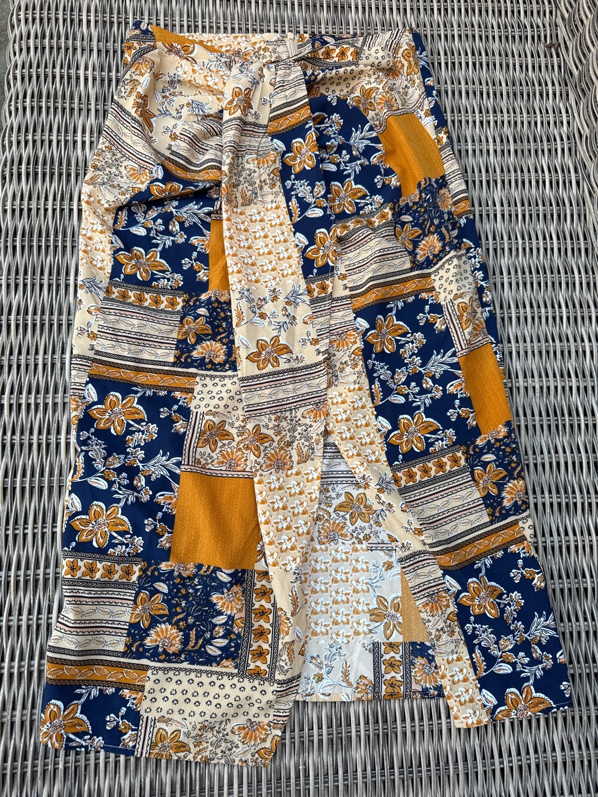Emery Rose Patchwork Maxi Rok Maat M, Kleding | Dames, Maat 38/40 (M), Meerkleurig, Ophalen of Verzenden, Zo goed als nieuw