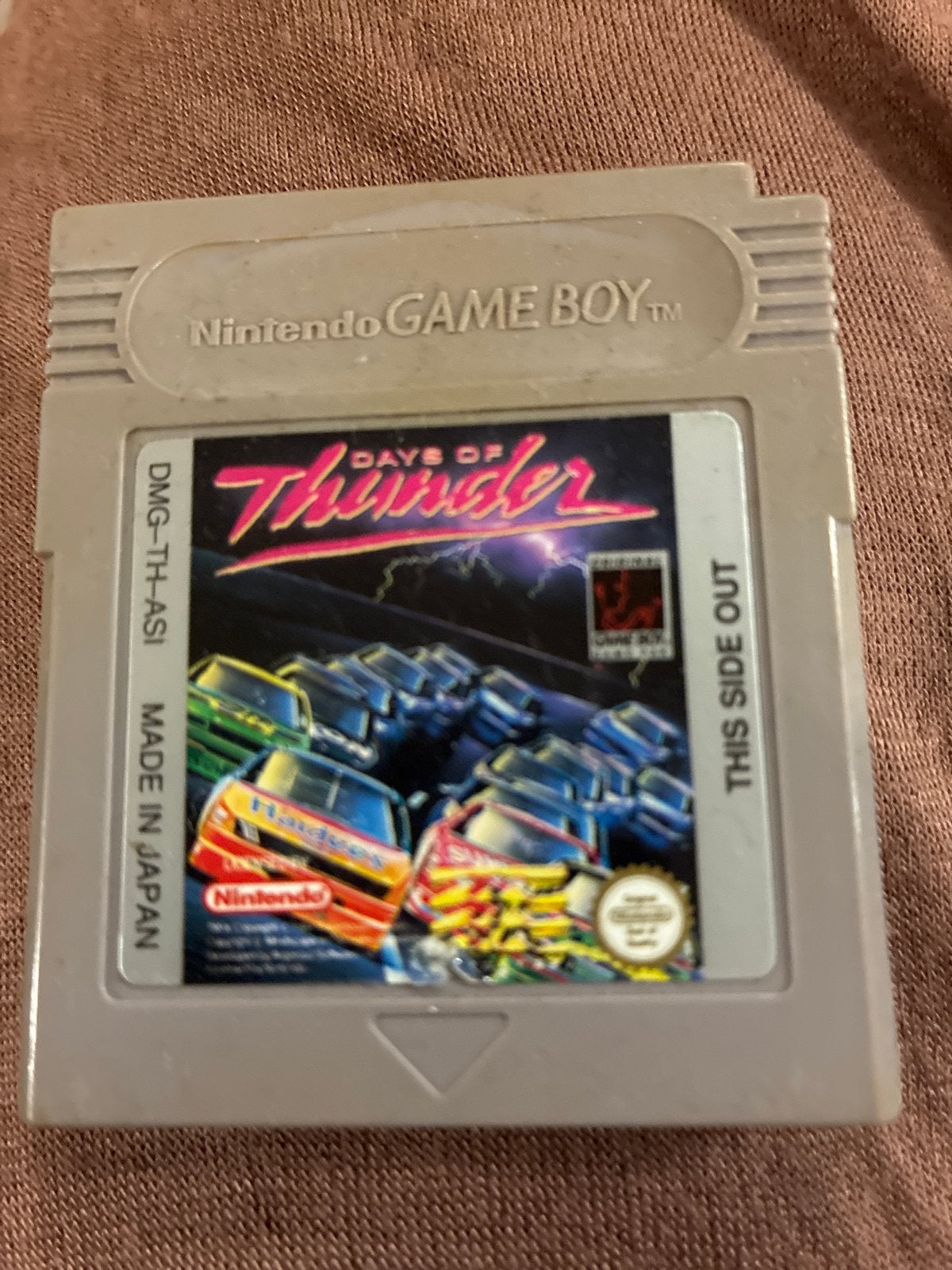 Days of Thunder Game Boy - Klassieke racegame, Gebruikt, 1 speler, Racen en Vliegen, Ophalen of Verzenden