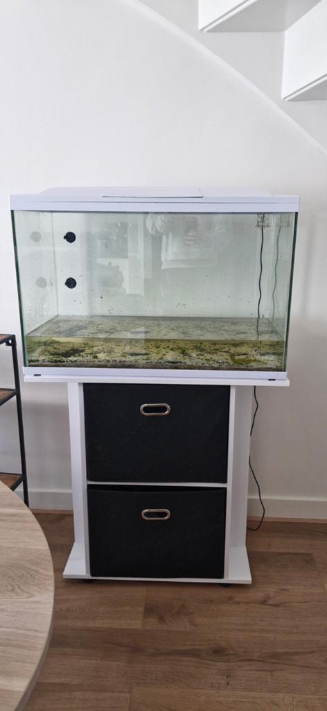 Aquarium superfish 150L, Dieren en Toebehoren, Vissen | Aquaria en Toebehoren, Ophalen, Zo goed als nieuw, Leeg aquarium, Verwarming