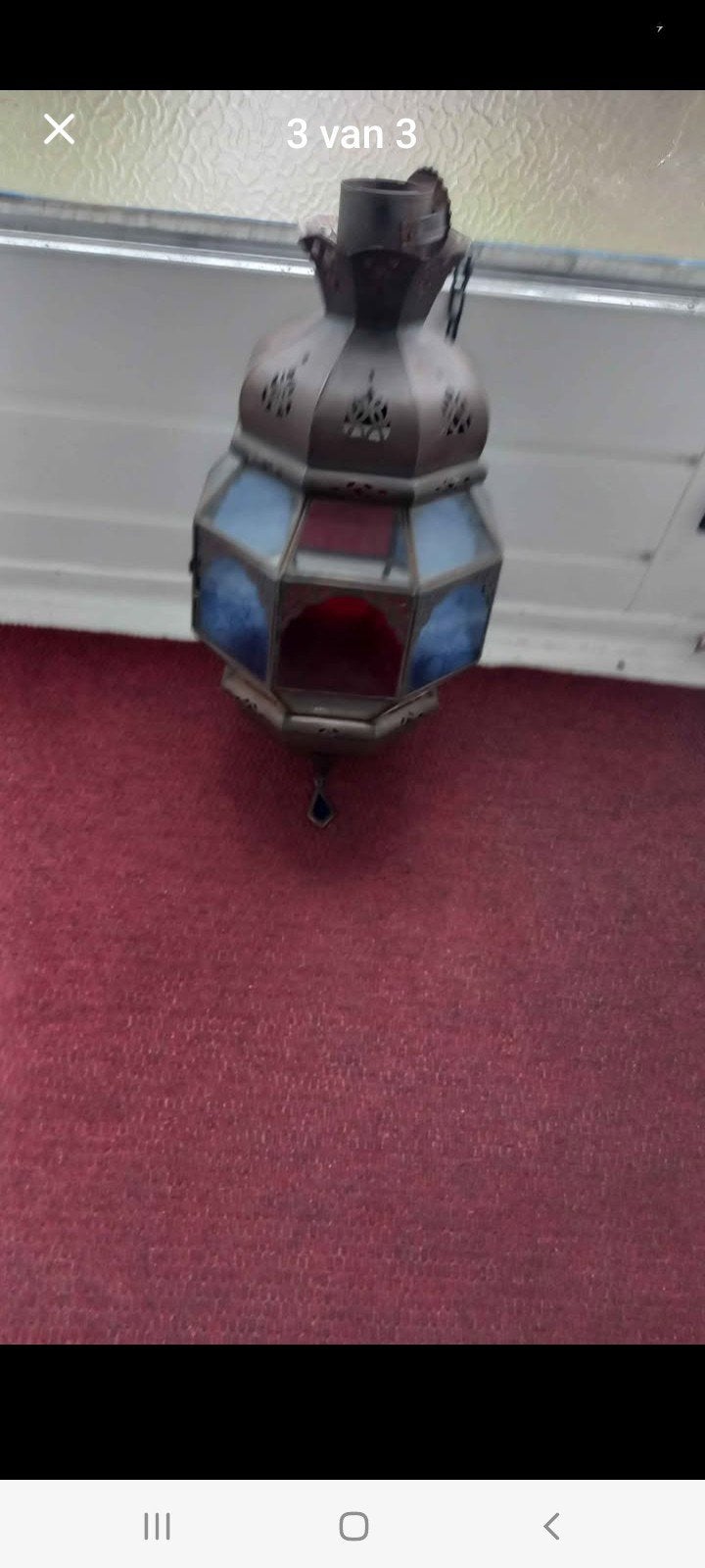 hanglamp, Antiek en Kunst, Antiek | Lampen, Ophalen of Verzenden