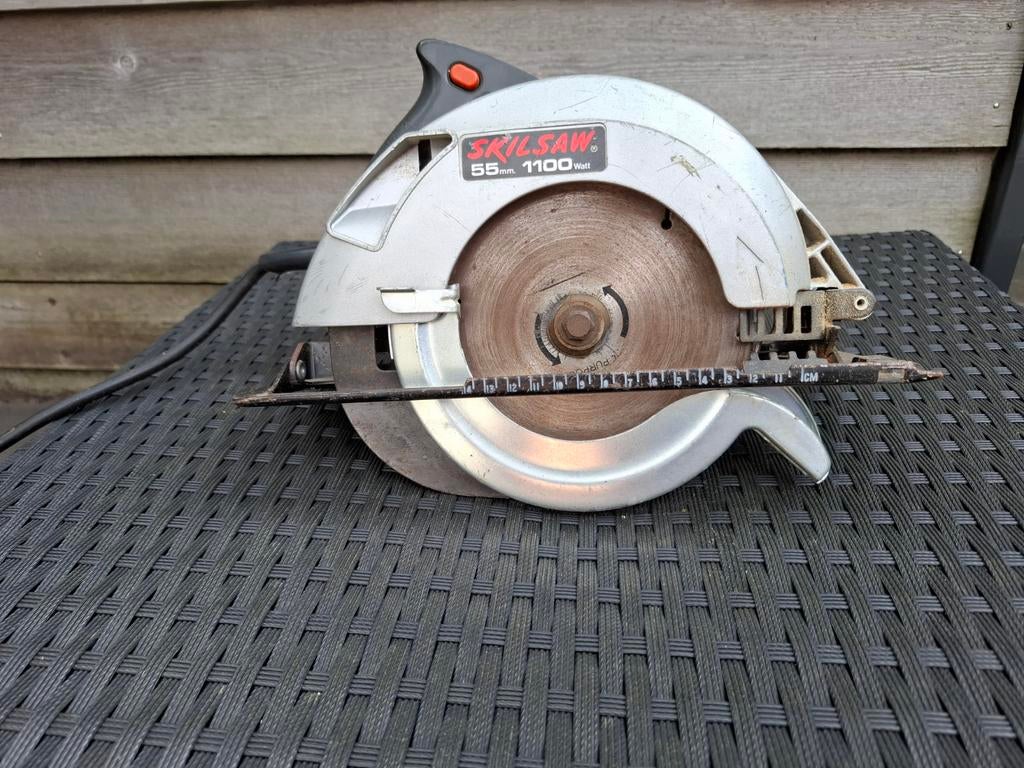 Skilsaw 1855U1 Cirkelzaag - 1100W, Ophalen, Gebruikt, Cirkelzaag, 600 tot 1200 watt