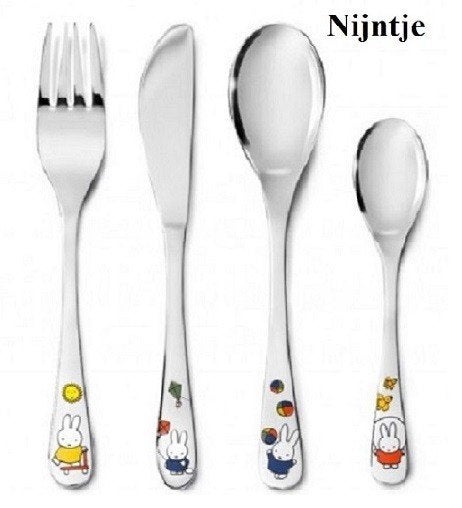 Kinderbestek Nijntje, Smurfen, Beer, WMF of Keltum, Verzenden, Nieuw