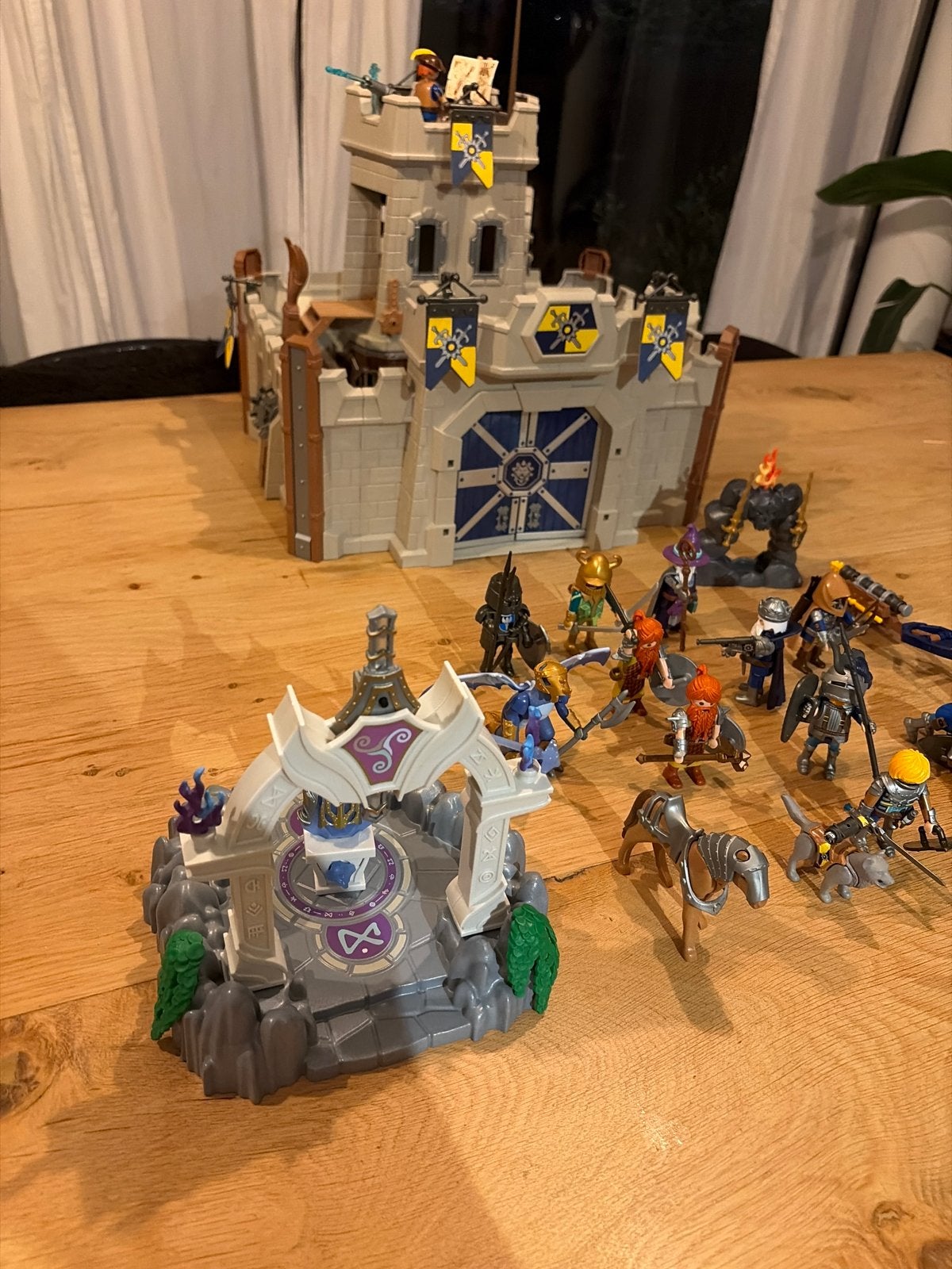 Playmobil Kasteel en Ridderset - Uitgebreide Collectie, Ophalen, Gebruikt, Complete set, Kasteel/Fort