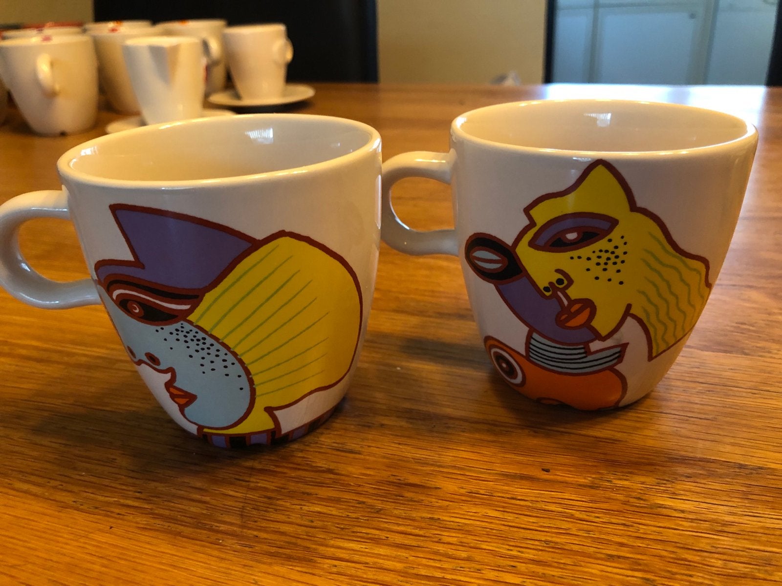 Douwe Egberts, Clemens Briels ,  by Nikolai Carels, Ophalen, Keramiek, Zo goed als nieuw, Overige stijlen