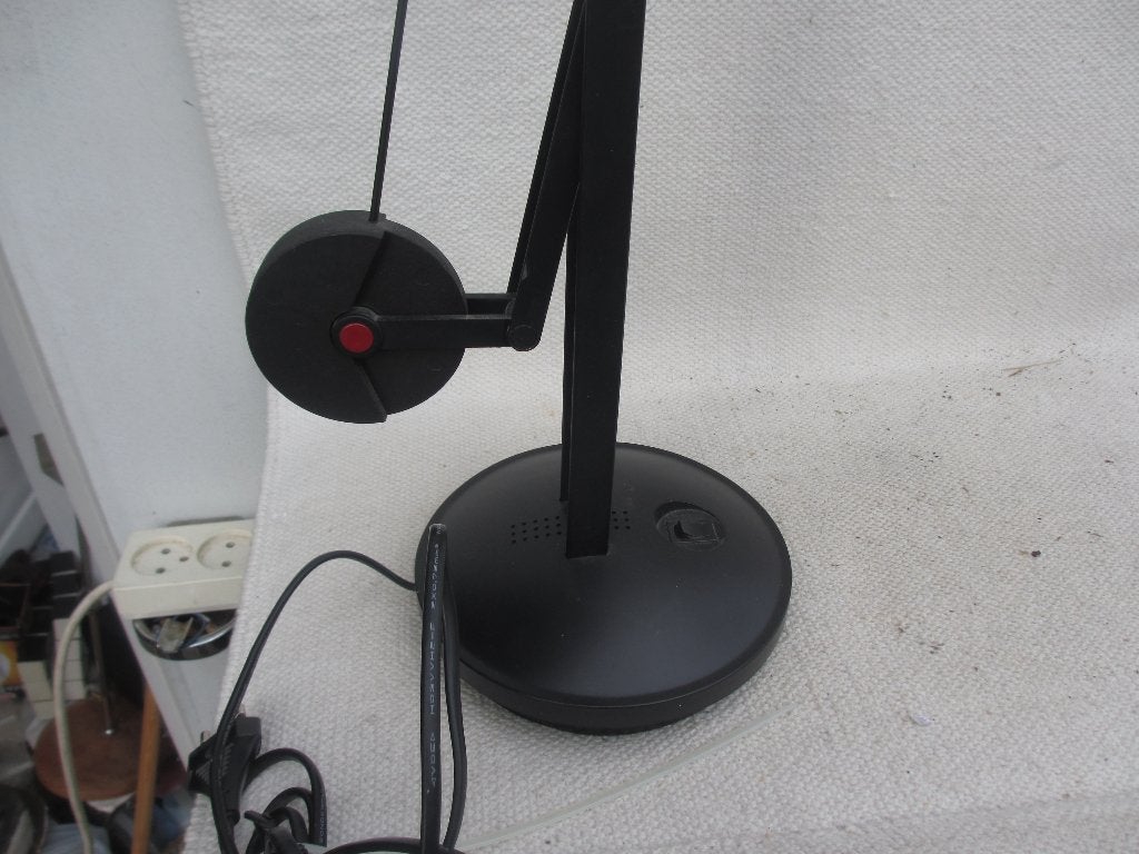 Memphis stijl Contrabalans-bureaulamp, jaren 80, Bureaulamp, Gebruikt, Met schakelaar, Ophalen of Verzenden