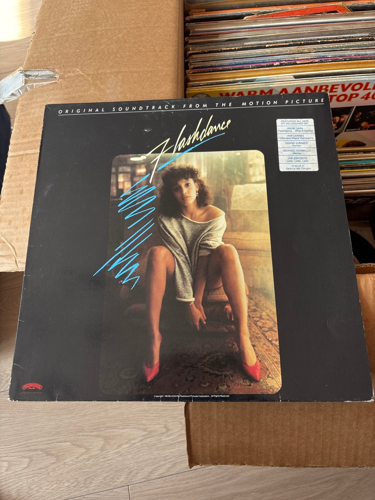 Flashdance Original Soundtrack LP - Pop/Soundtrack, LP, Gebruikt, Pop, Ophalen of Verzenden