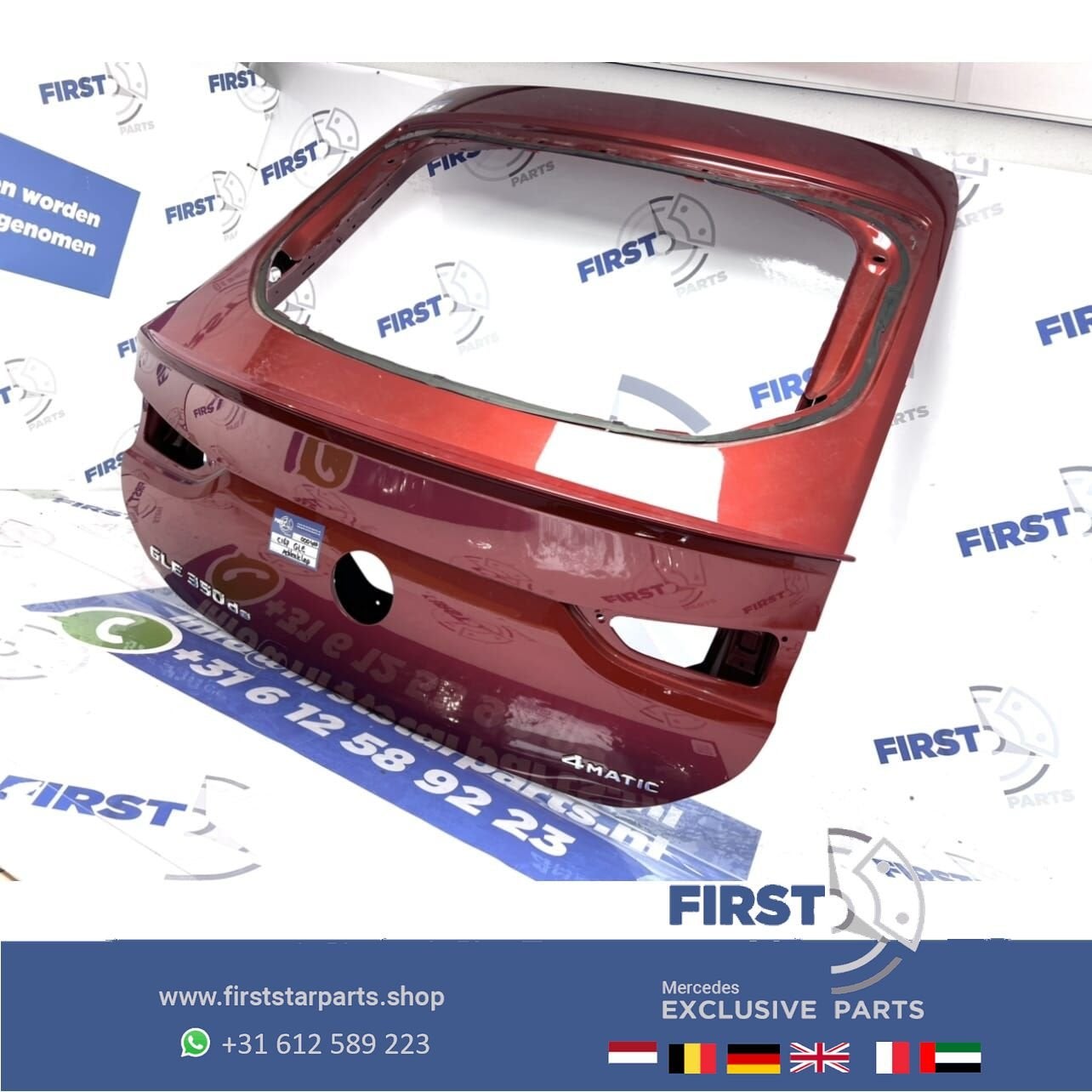 W167 C167 GLE COUPÉ ACHTERKLEP ZWART WIT GRIJS ROOD originee, Gebruikt, Ophalen of Verzenden, Achter, -