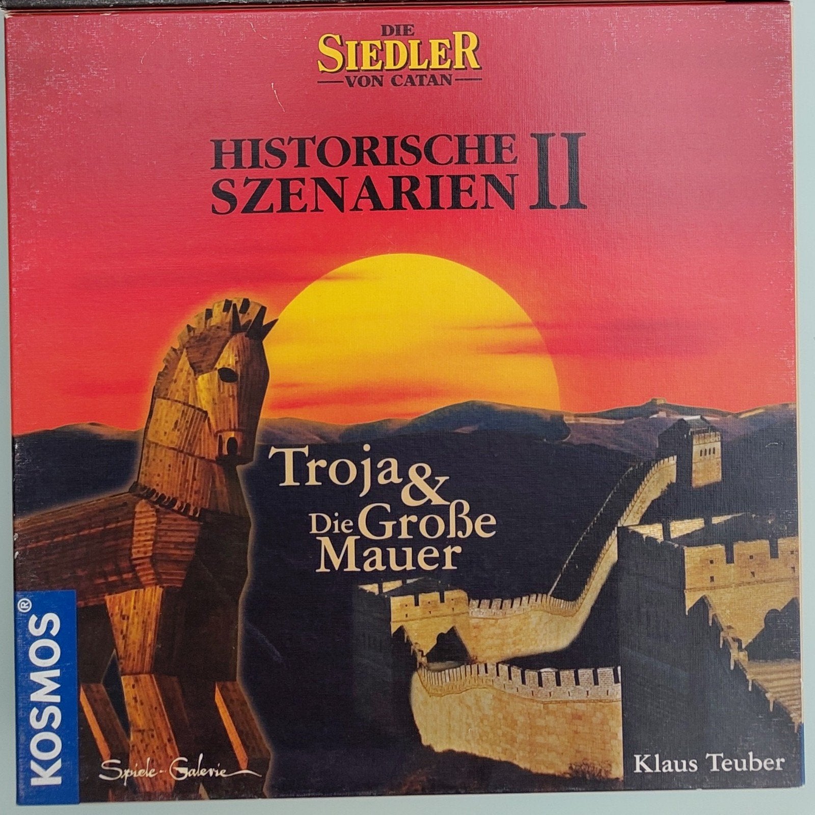 De Kolonisten van Catan: Historische Scenario's II, ZGAN, Vijf spelers of meer, Ophalen of Verzenden, Zo goed als nieuw, Kosmos