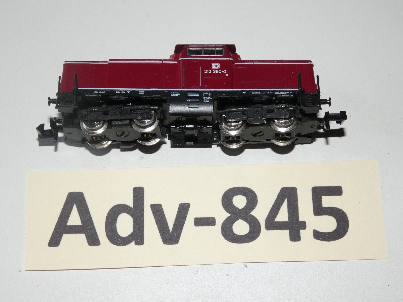 Adv-845 N Spoor Diesellocomotief 7230 BR 212 Fleischmann, Fleischmann, Ophalen of Verzenden, Zo goed als nieuw, Gelijkstroom