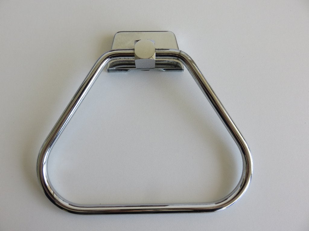 Geesa handdoekring chroom, Gebruikt, Handdoekenrek, Overige merken, Ophalen of Verzenden
