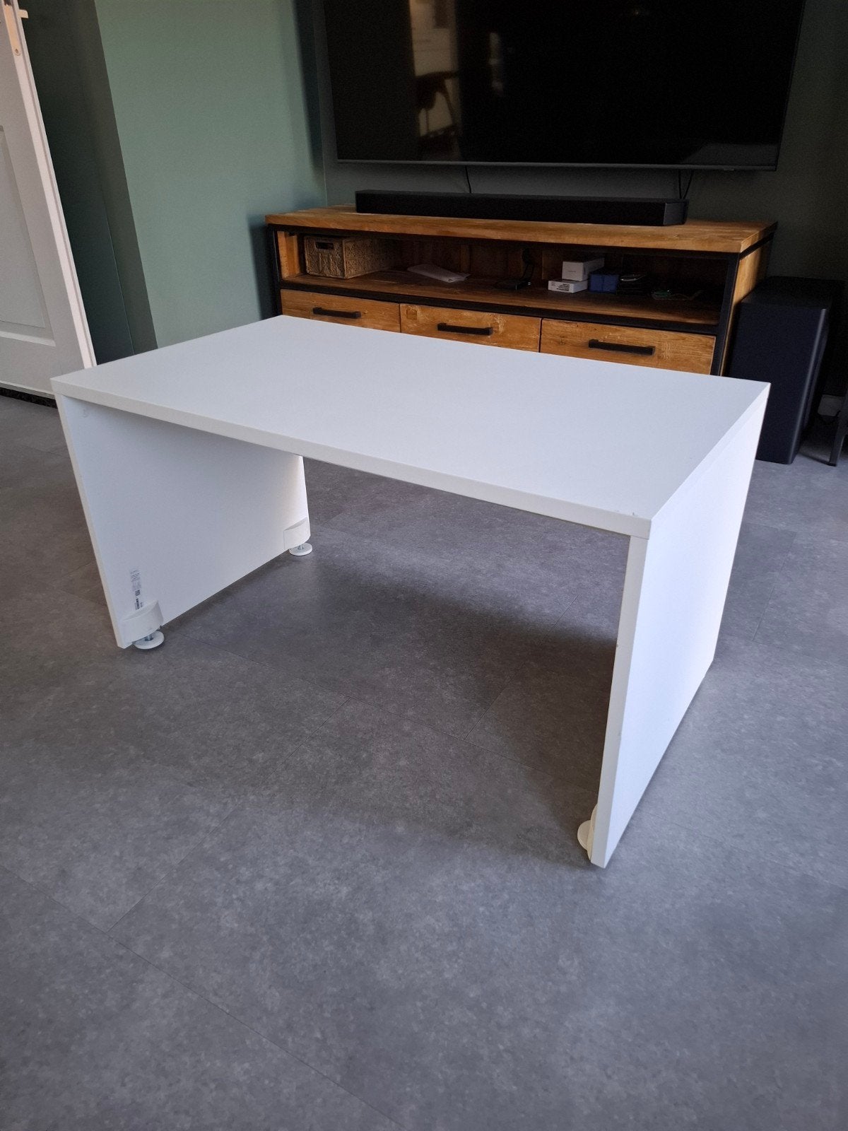 IKEA Småstad kinderbureau - Wit, Ophalen, Gebruikt
