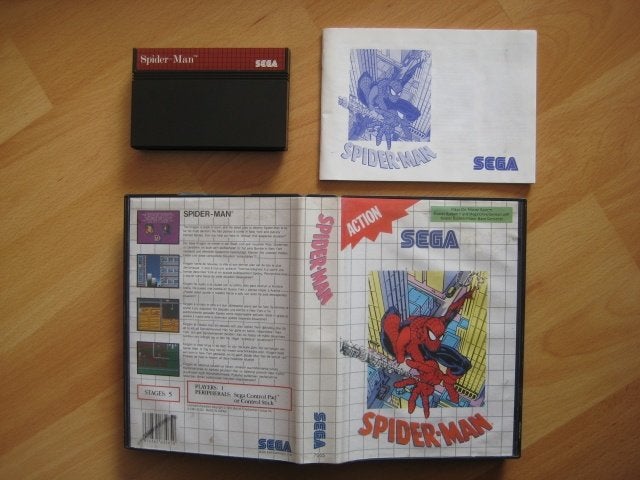 Spider Man Sega Mastersystem Master System (Spiderman), Avontuur en Actie, Gebruikt, 1 speler, Ophalen of Verzenden
