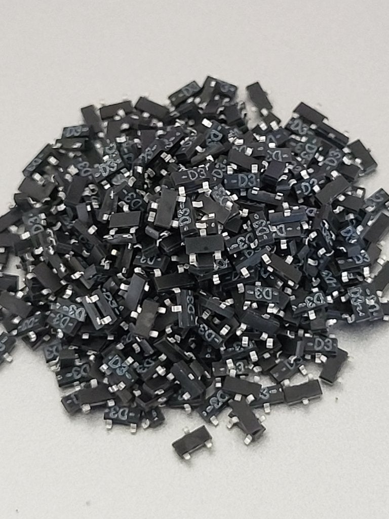500x NPN general purpose transistor BCW33 (smd), Verzenden