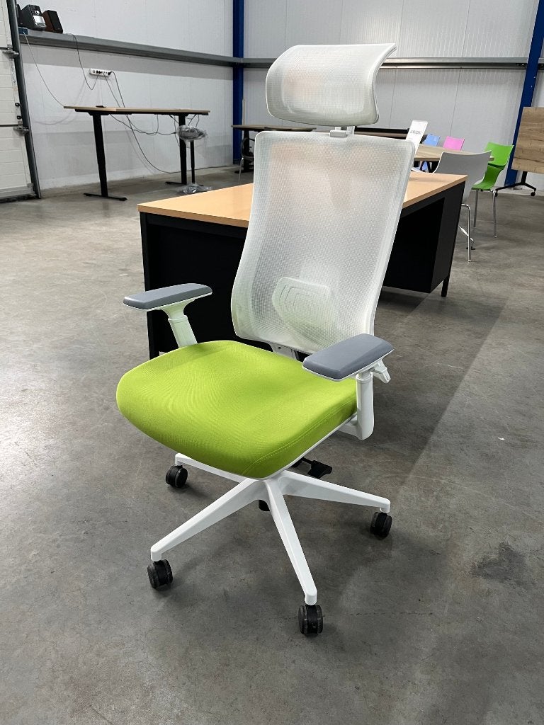 Euroseats Verona bureaustoel extra korting met kortingscode, Ophalen of Verzenden, Ergonomisch, Nieuw, Groen