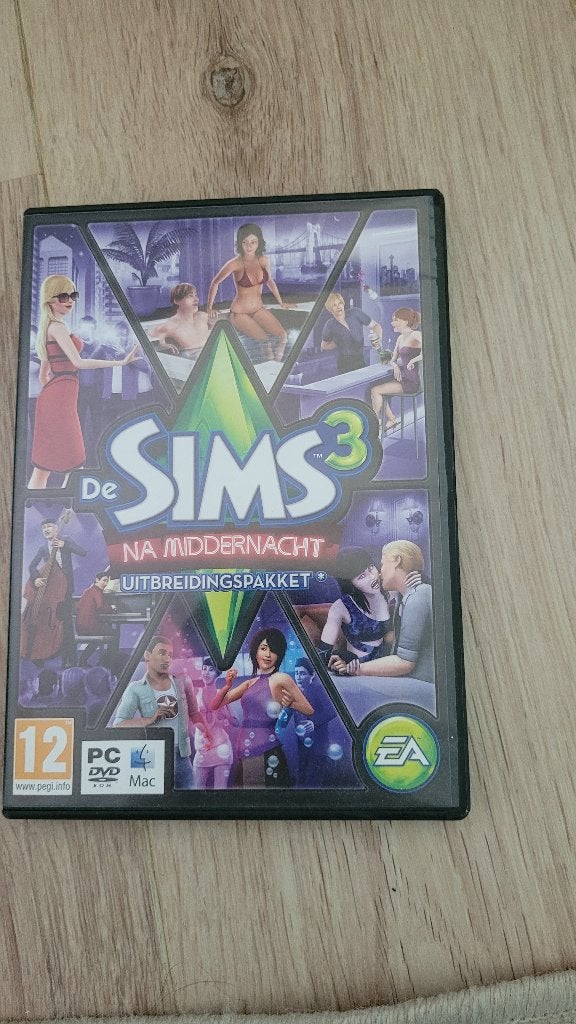 Sims 3 na middernacht, 1 speler, Ophalen of Verzenden, Zo goed als nieuw, Vanaf 12 jaar