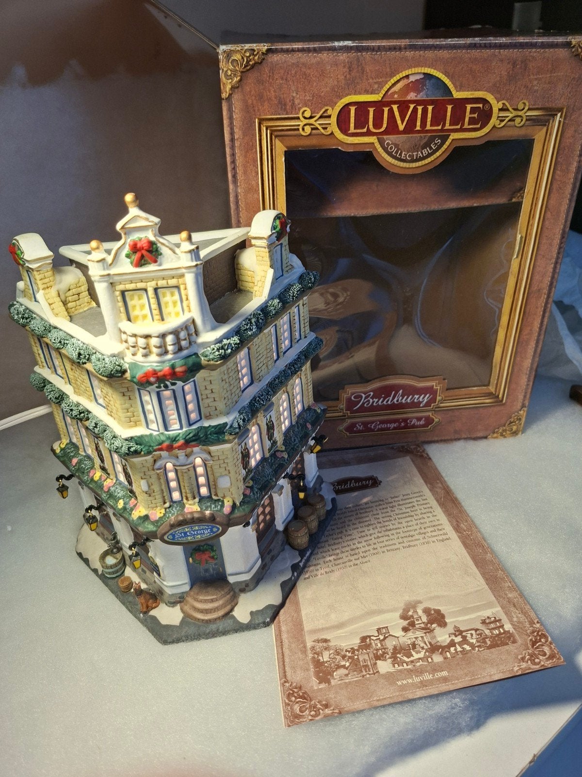 Luville Bridbury St George pub, Diversen, Ophalen of Verzenden, Gebruikt