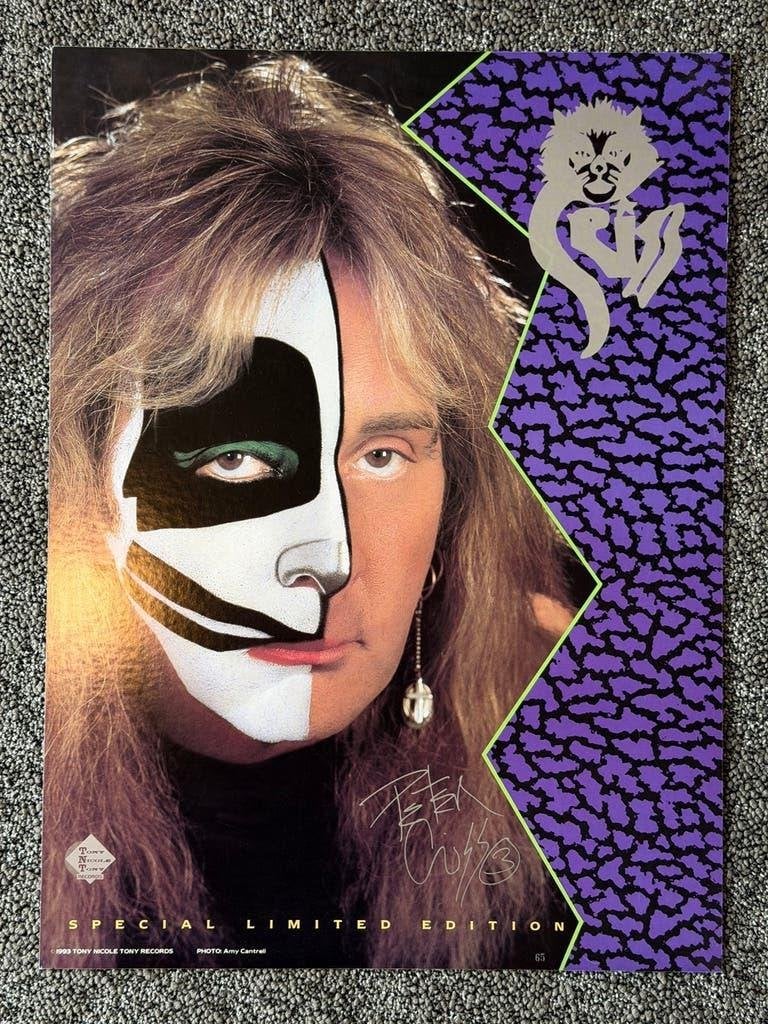 KISS Peter Criss Special Limited Edition promo Poster, Verzamelen, Posters, Zo goed als nieuw, Muziek, Ophalen of Verzenden
