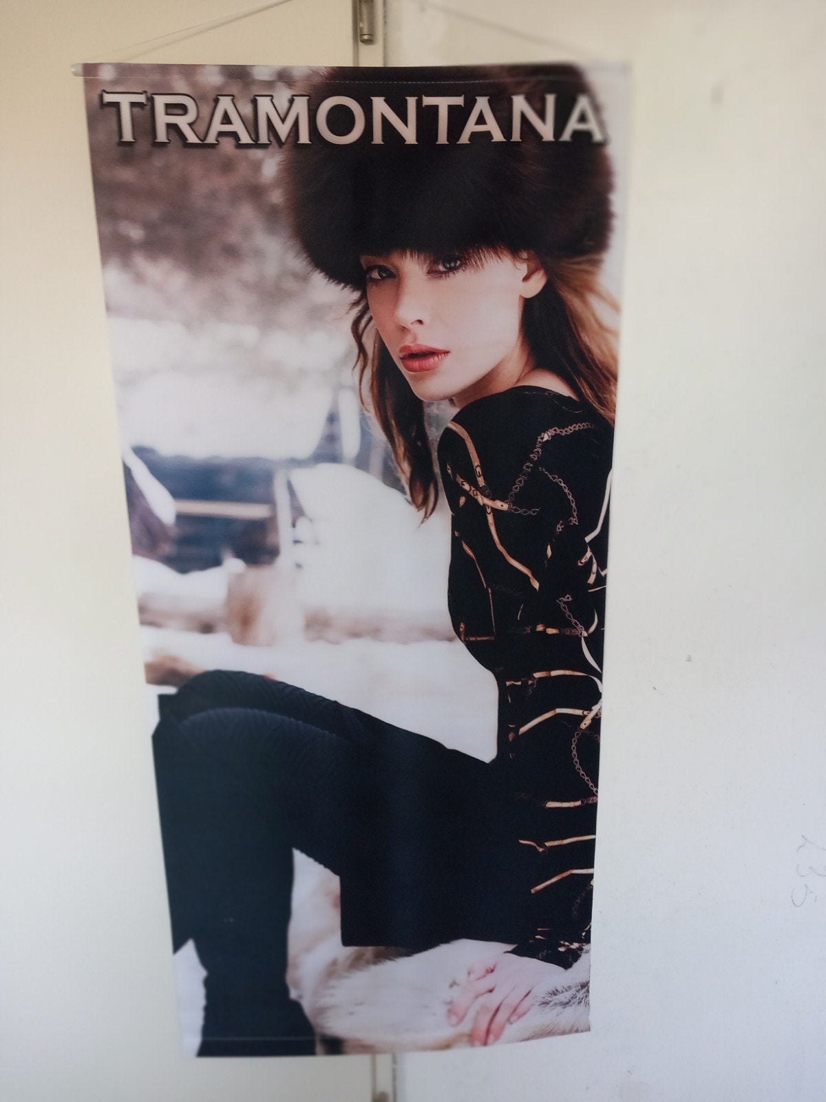 Tramontana Fashion Banner, Verzamelen, Merken en Reclamevoorwerpen, Ophalen of Verzenden, Zo goed als nieuw, Reclamebord