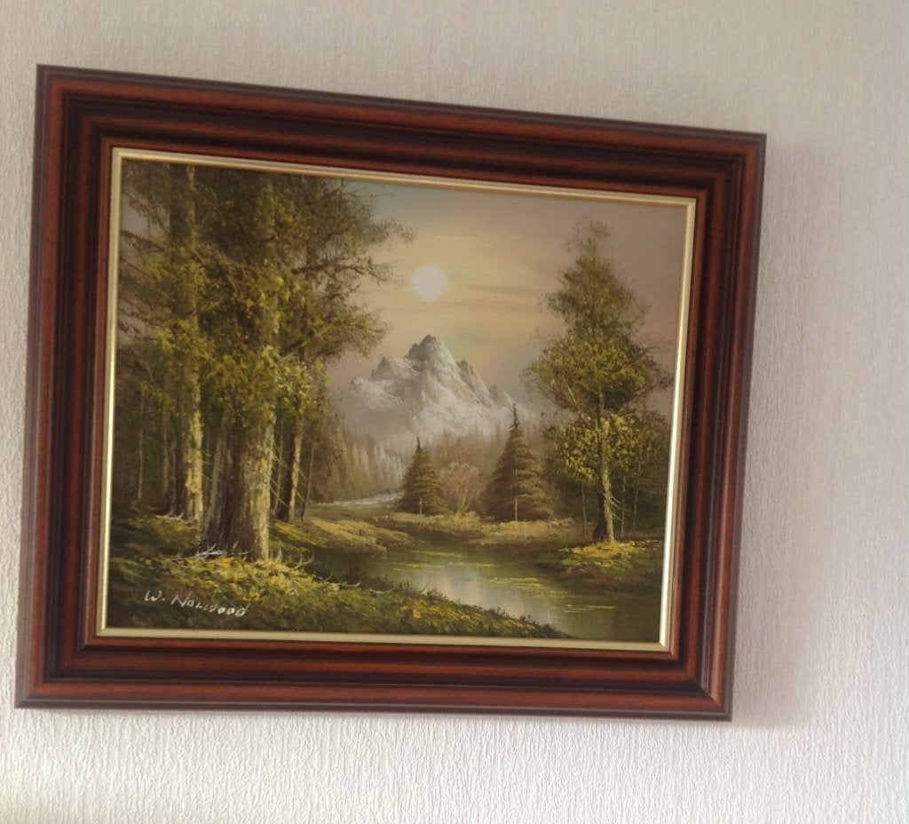 Mooi olieverfschilderij, Antiek en Kunst, Kunst | Schilderijen | Klassiek, Ophalen