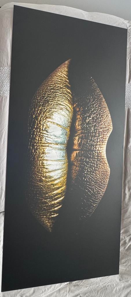 Lippen schilderij, Ophalen