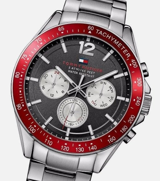 Herenhorloge van Tommy Hilfiger, Sieraden, Tassen en Uiterlijk, Horloges | Heren, Nieuw, Overige merken, Staal, Ophalen of Verzenden