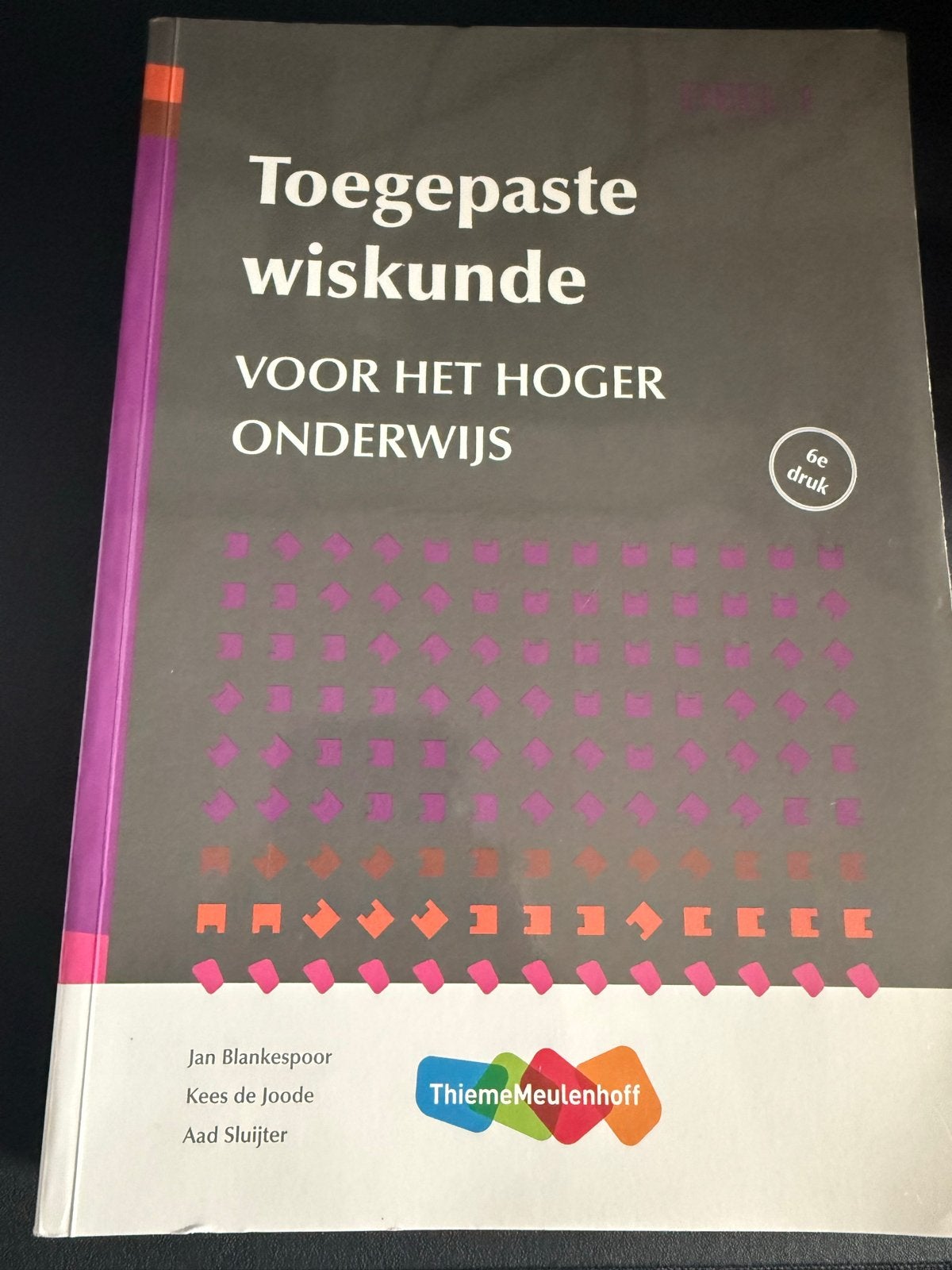 Toegepaste wiskunde voor het hoger onderwijs, Ophalen of Verzenden, Beta, Zo goed als nieuw, HBO