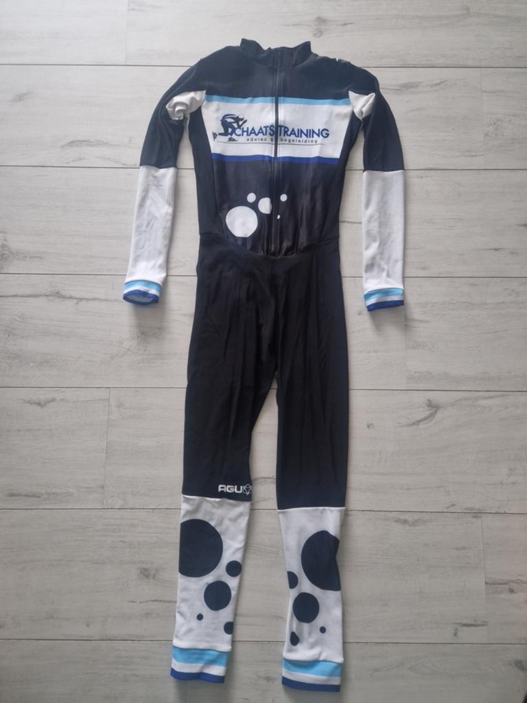 AGU schaatspak maat L Schaatstrainingadvies zgan, Agu, Maat 42/44 (L), Ophalen of Verzenden, Zo goed als nieuw