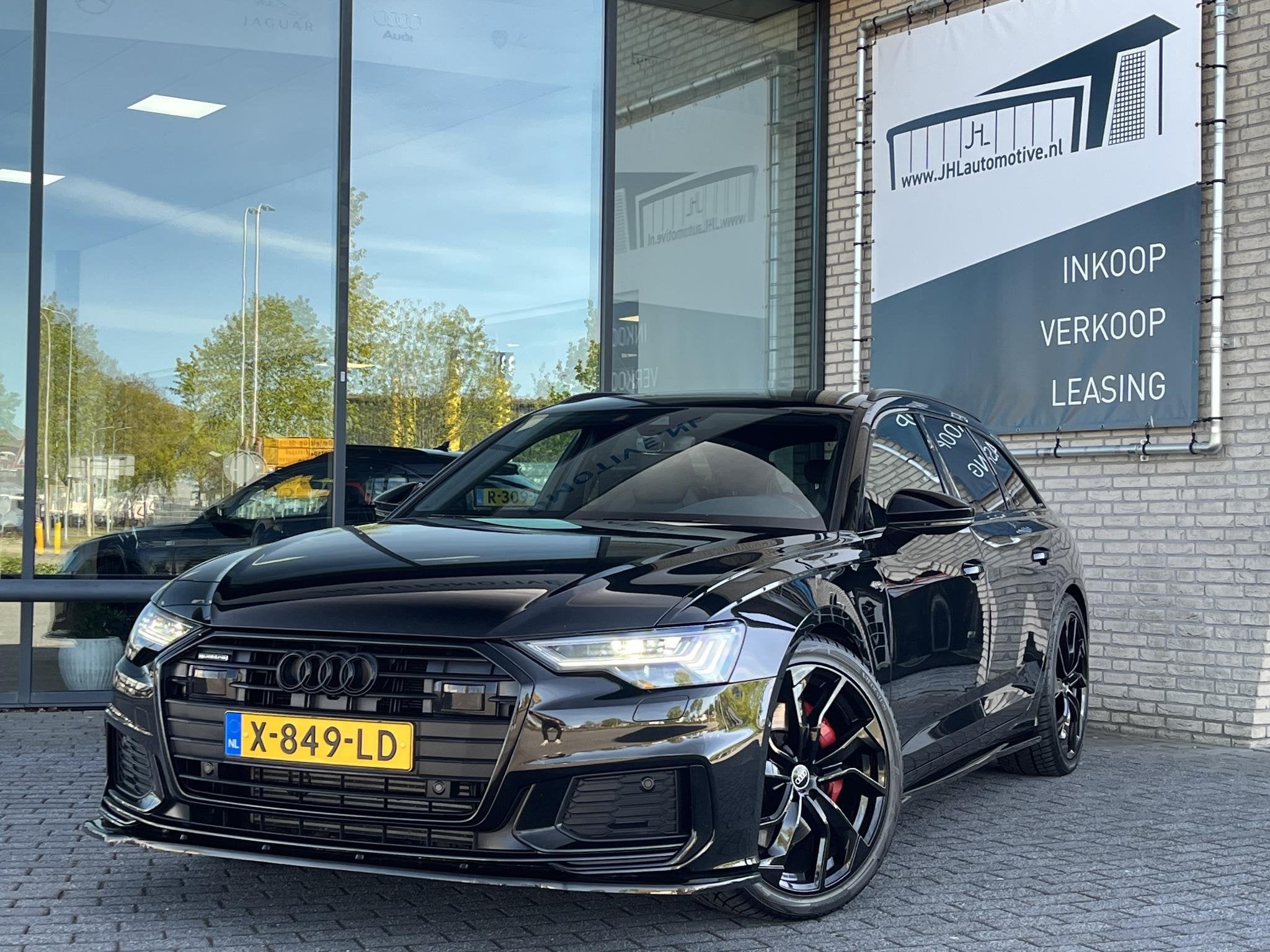 Audi A6 Avant 55 TFSIe COMPET.*S6-LOOK*RS-ZETELS*ACC*B&O*MAX, Auto's, Automaat, Gebruikt, 4 cilinders, Zwart