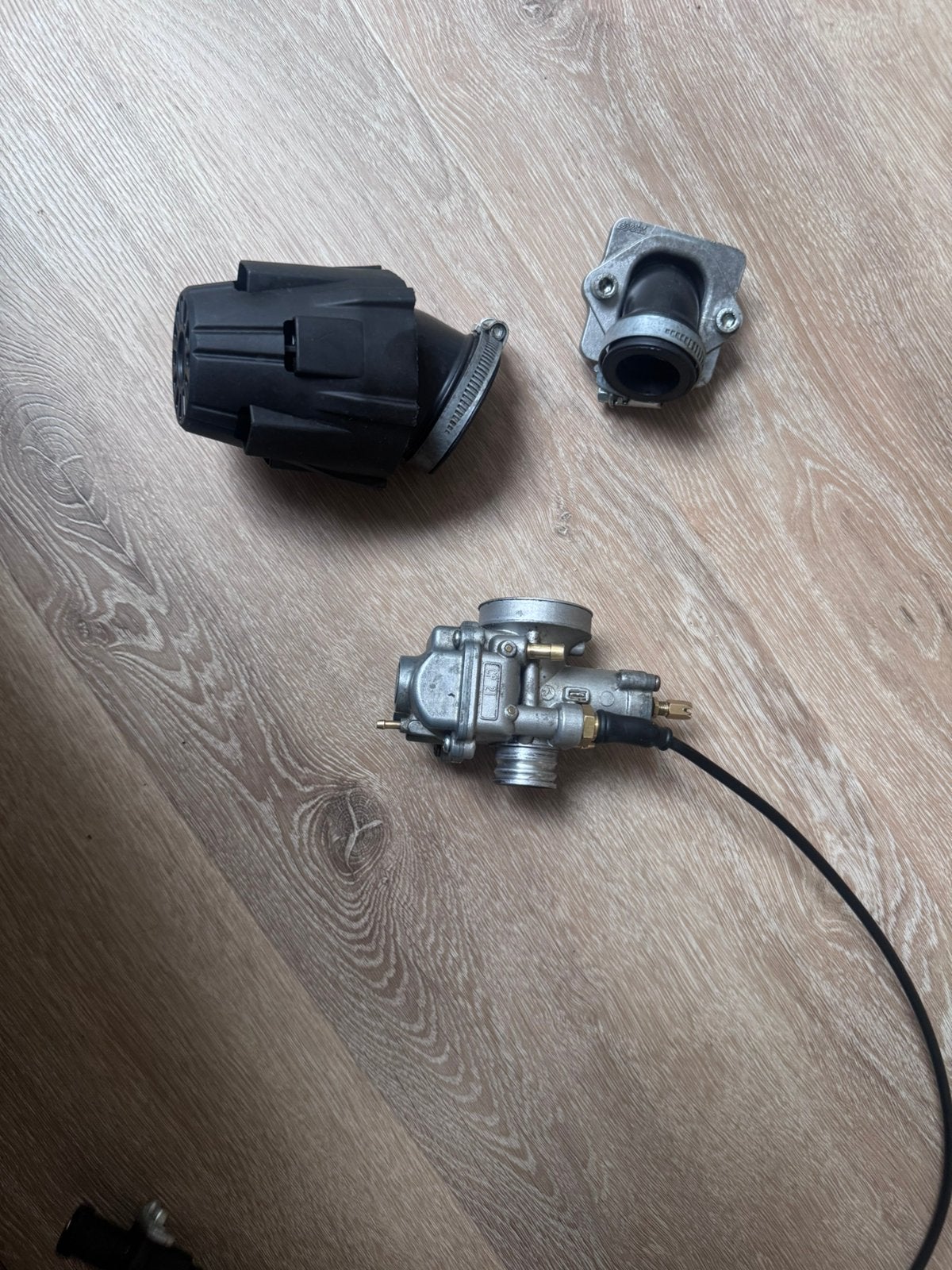 polini inlaatset kabelchoke 21mm, Ophalen of Verzenden, Zo goed als nieuw, Carburateur